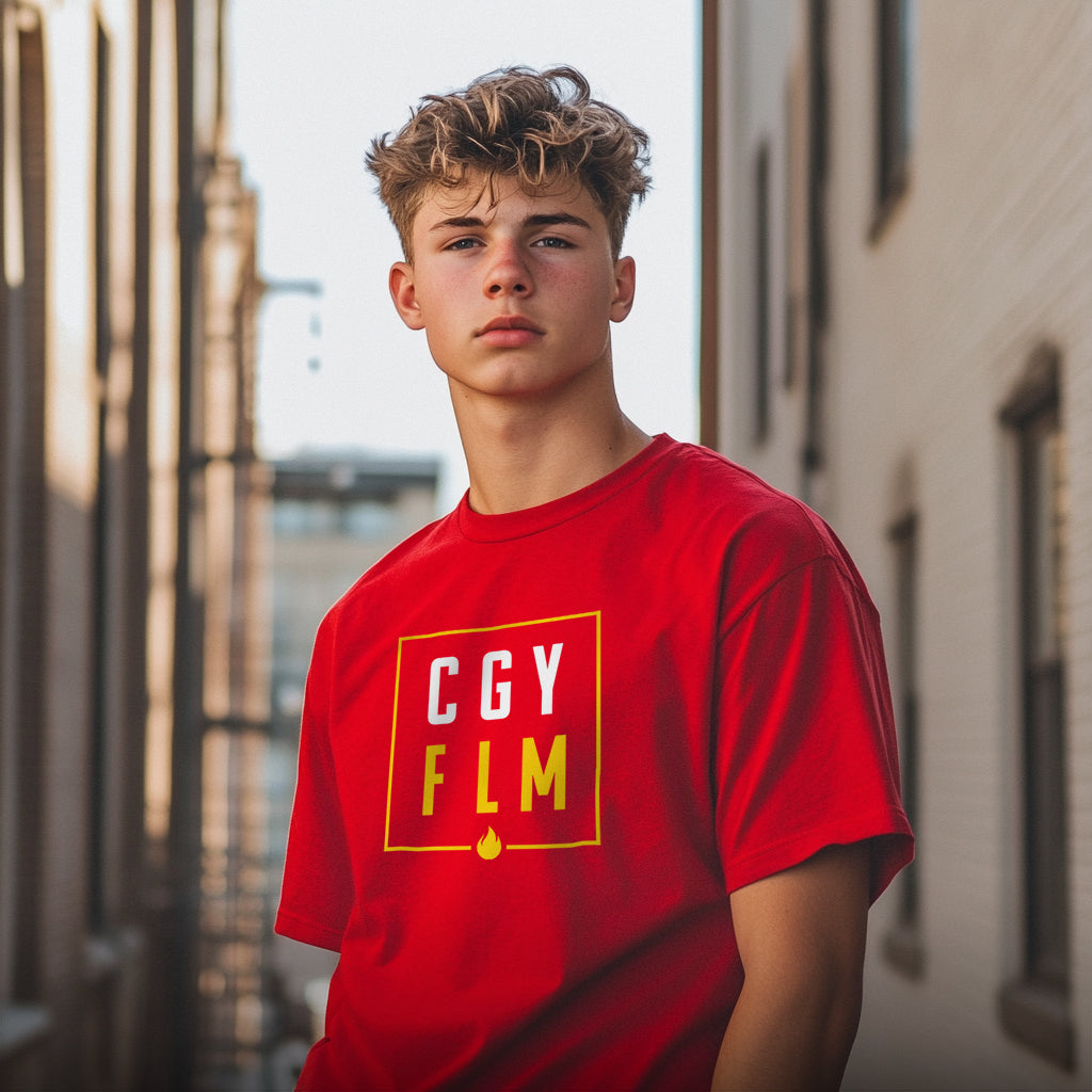 CGY FLM (Calgary) T-Shirt - Red