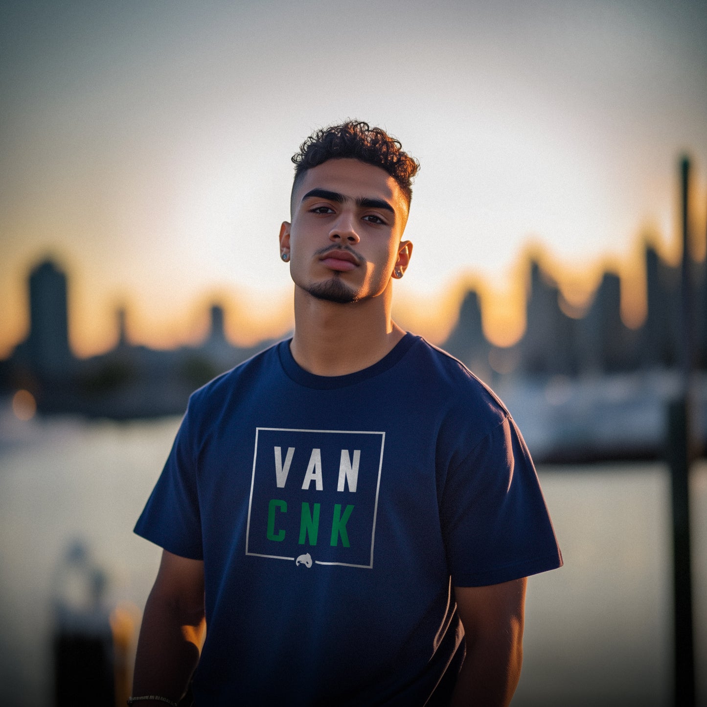 VAN CNK (Vancouver) T-Shirt - Blue