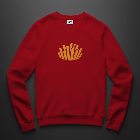 Fry Fit Sweatshirt - Red