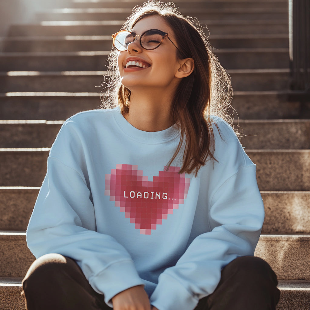 Pixel Heart Sweatshirt - Various Colours